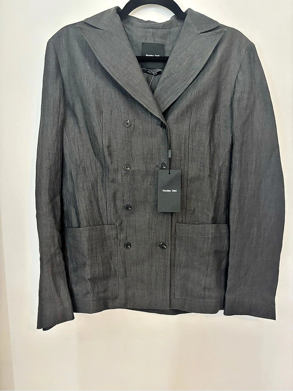 Massimo Dutti Gray Blazer Size 4 NWT